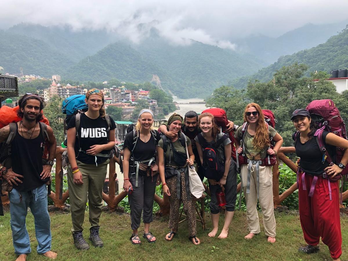 Skyard Rishikesh, Laxman Jhula Hostel Exterior photo